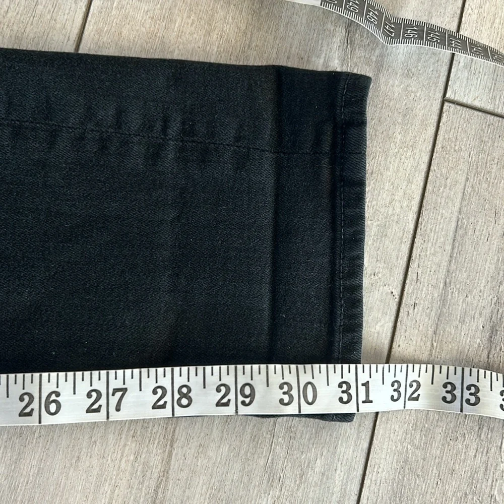 J. Crew Reid skinny jeans in black size 26 long tall